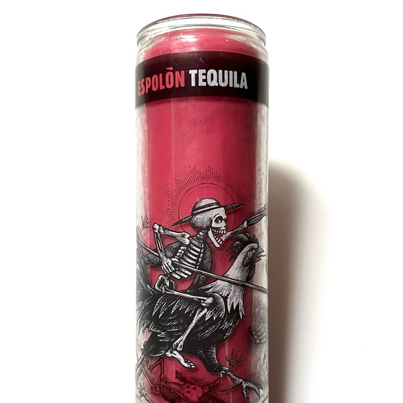 Espolòn Tequila Pink Candle - Picture 7 of 7